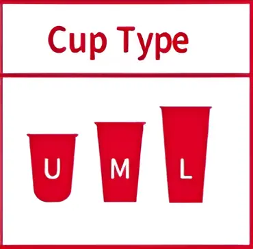 Mixue serving cup type